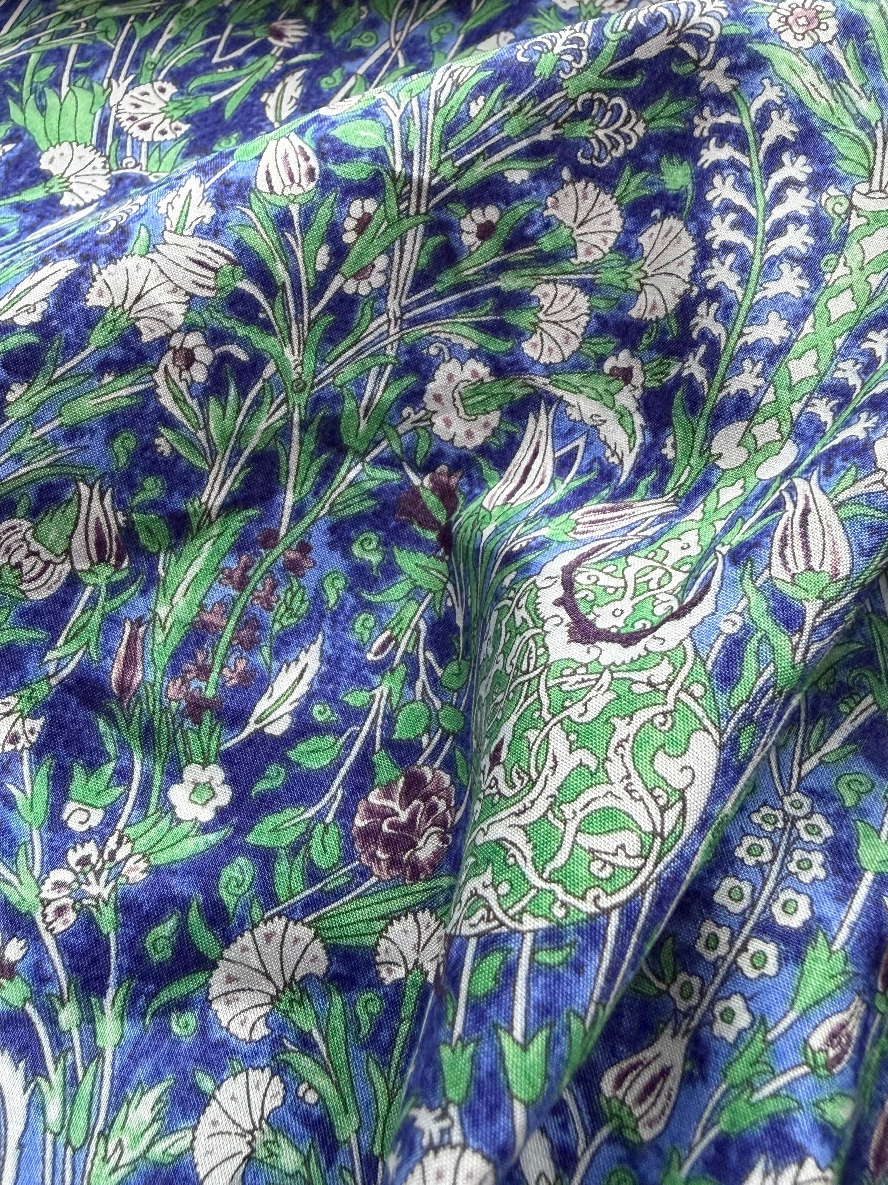 Damascus Tiles Pima Cotton Lawn