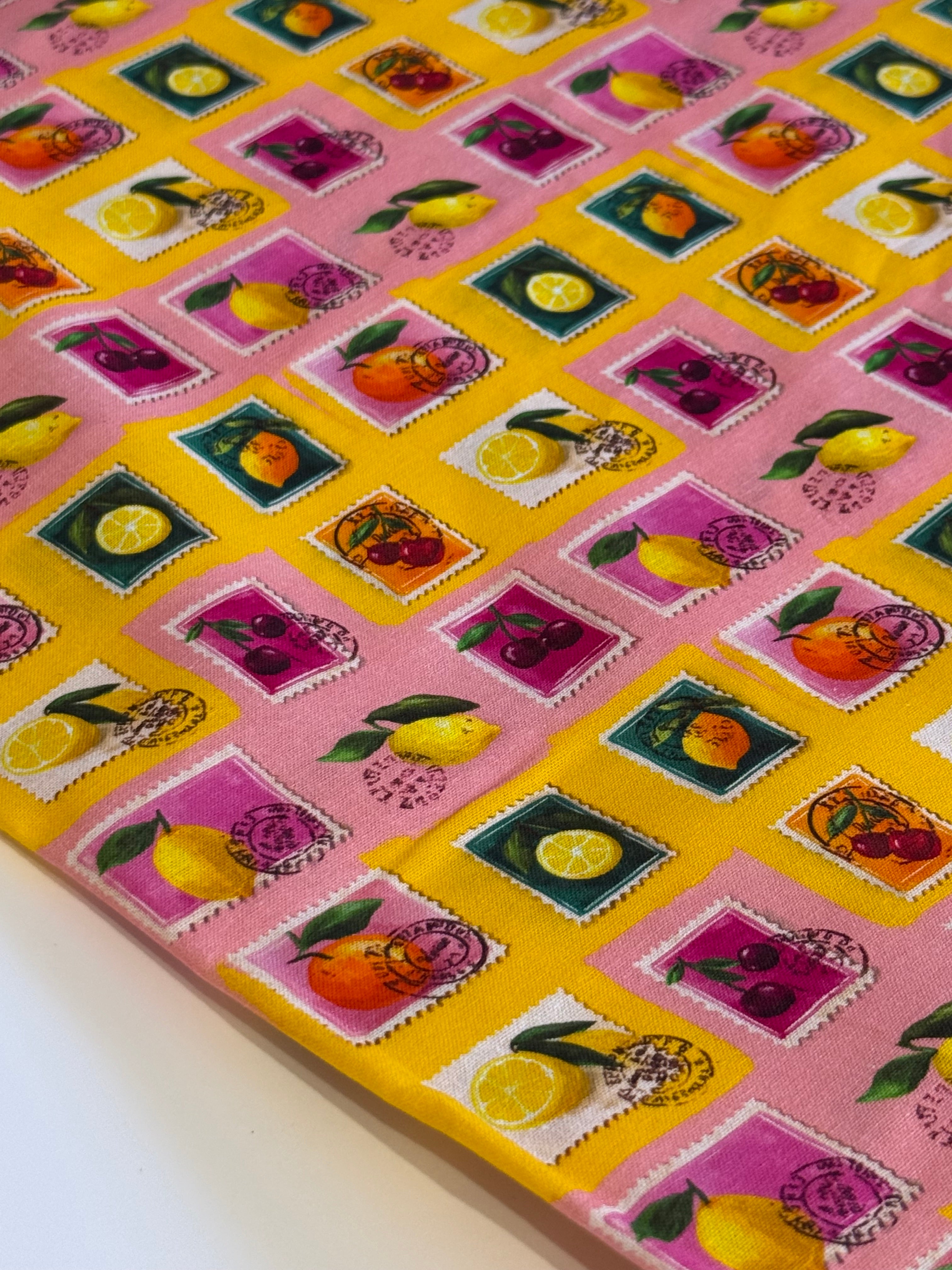 Stamp Of Approval Cotton 50cm Remnant