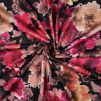 Paintbox Blooms Cotton Viscose Blend