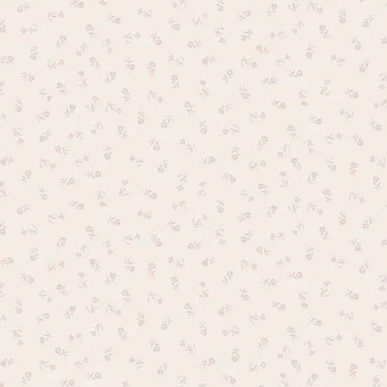 Petite Fleur By Makower UK - Sprig Pale Pink -187-Q Fat Quarter