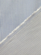 Ex Designer Deadstock Stripe Cotton - Pale Blue