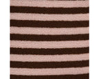 Pink Stripe Sherpa Teddy
