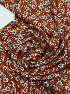 Amelia Viscose Crepe With Lurex