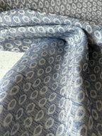 Ex Hobbs Deadstock Spotted Jacquard Denim
