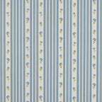 Margot Stripe Flower Cotton Poplin