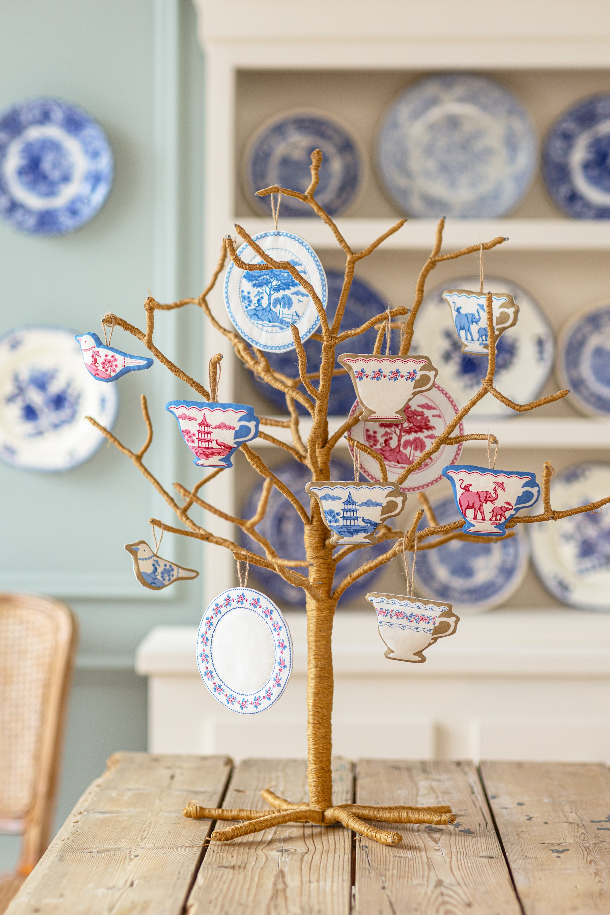 Something Blue - Labels And Ornaments Blue TD110173 By Tilda
