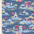 Village Life Village Blue 110187 By Tilda