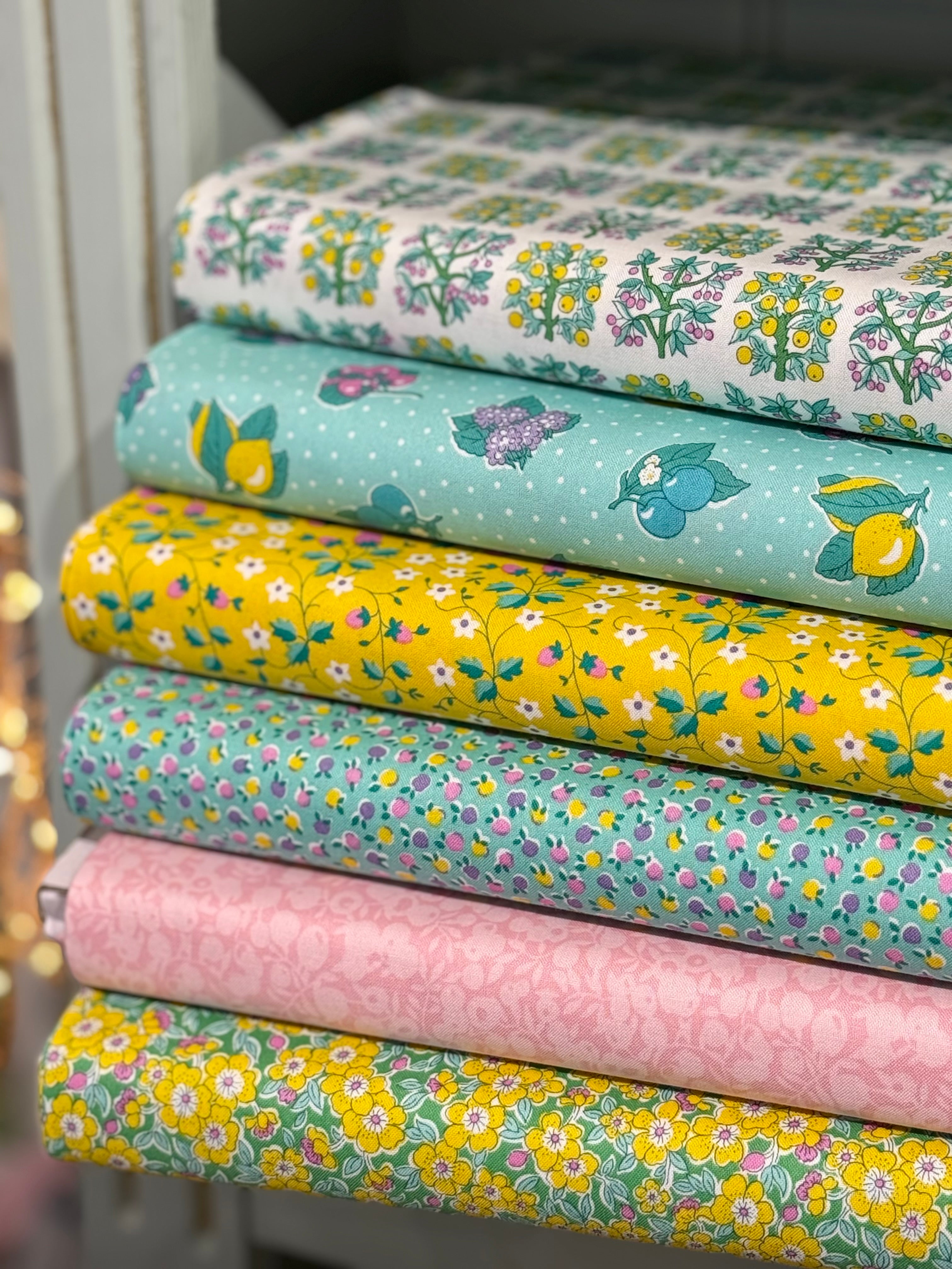 Wiltshire Rose Pink - Individual Fat Quarter - Liberty Quilting Cotton