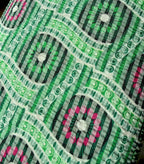 Summer Fresh Seersucker Cotton Blend Ex Designer Deadstock