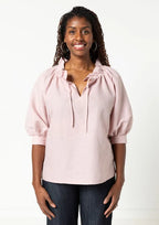 Reynolds Woven Top By Style Arc Sizes 4-16 / 18-30