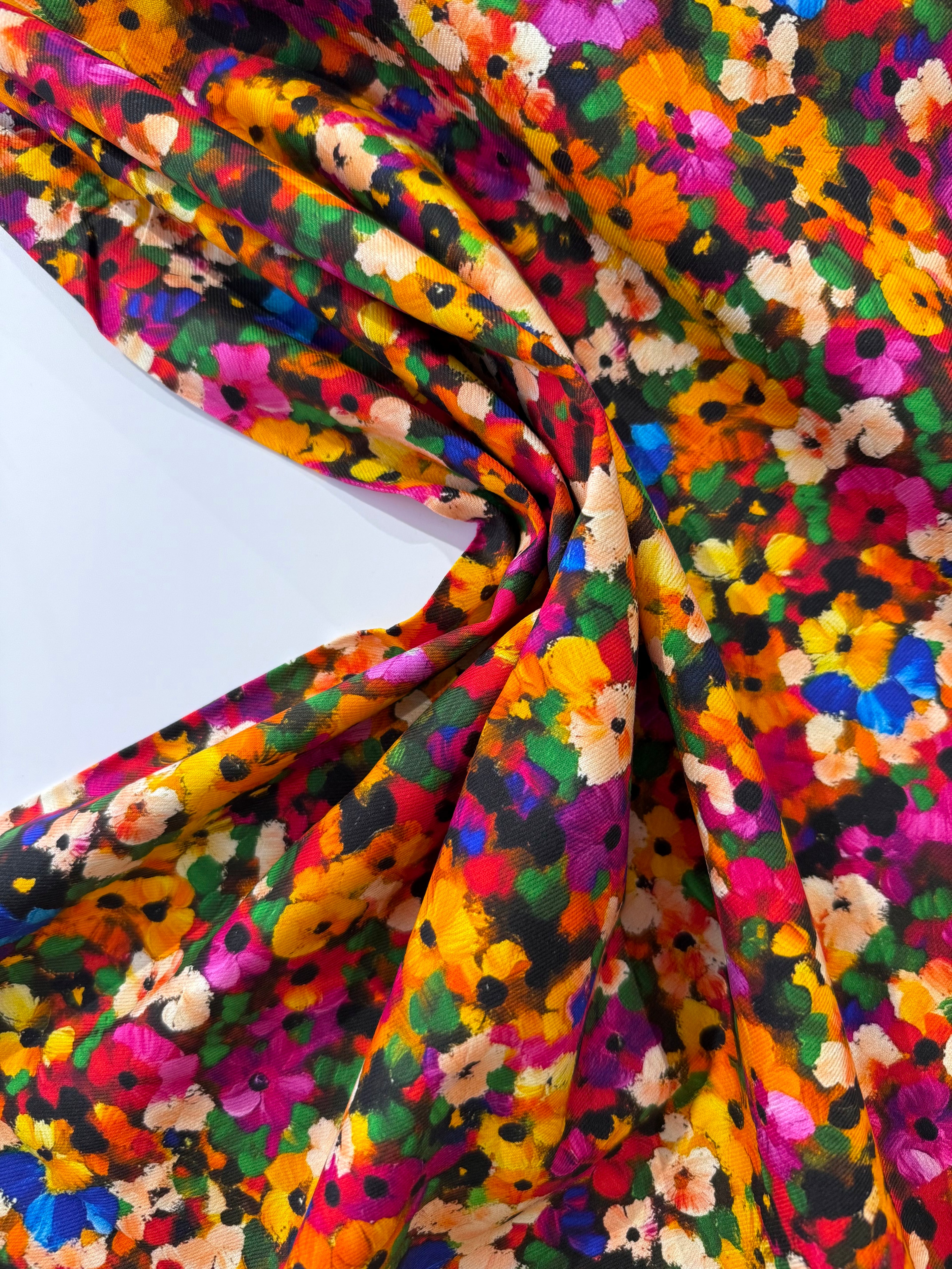 Gemstone Impression Cotton Viscose Twill