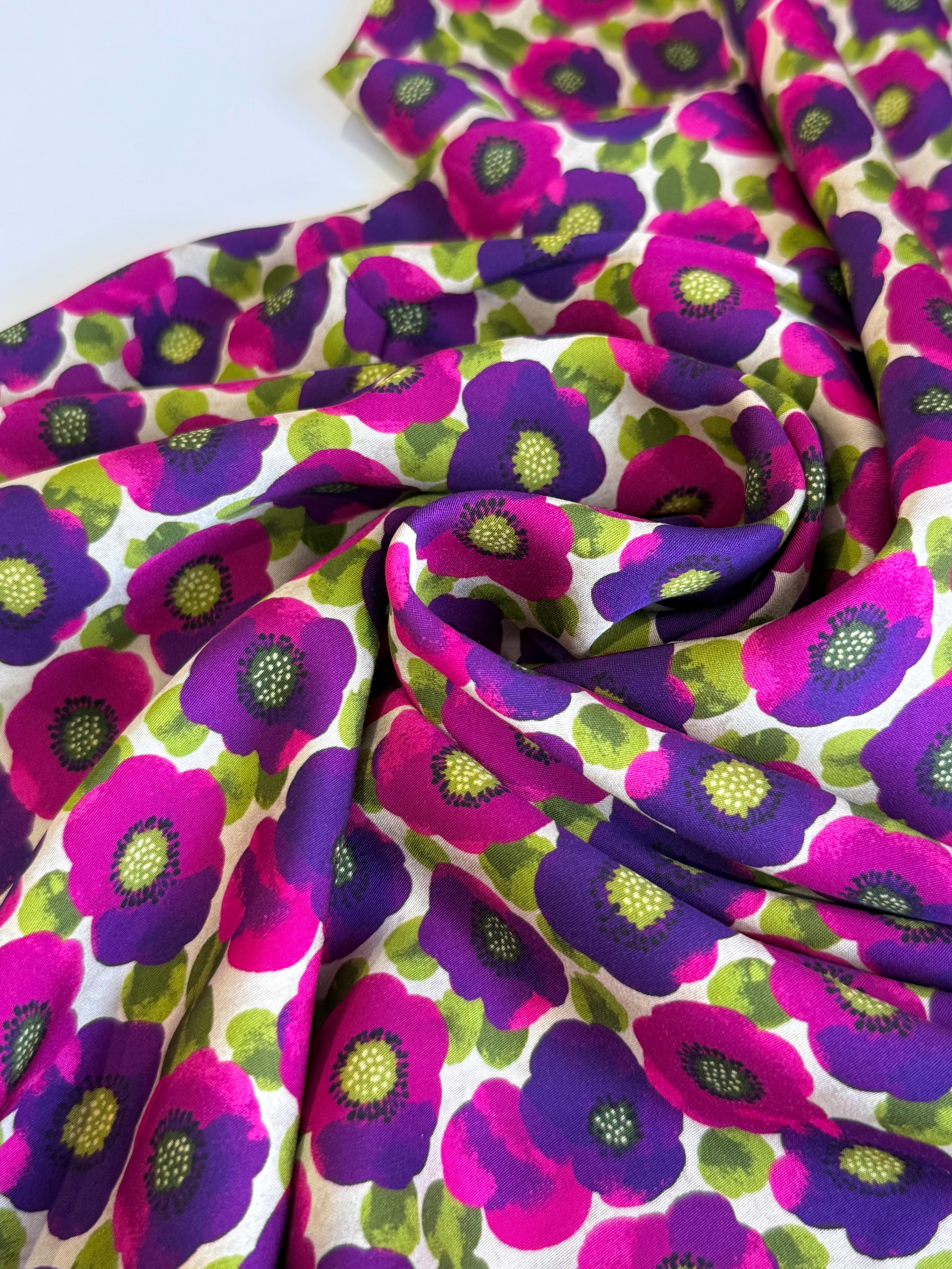 Fleur Viscose Sateen