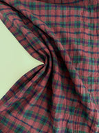 Shot Effect Crinkle Tartan
