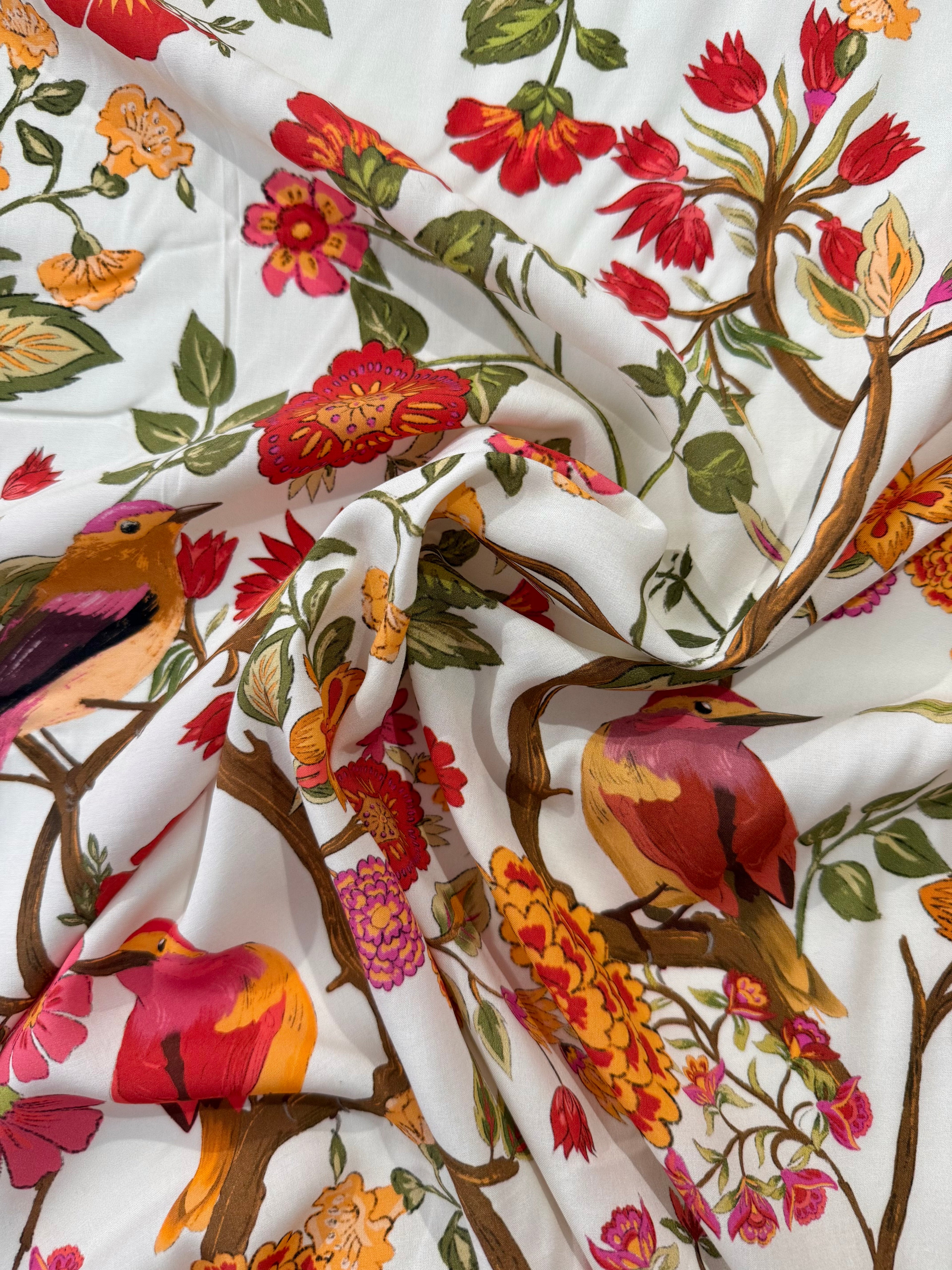 Saffron Perch Viscose & Cupro By Lady McElroy