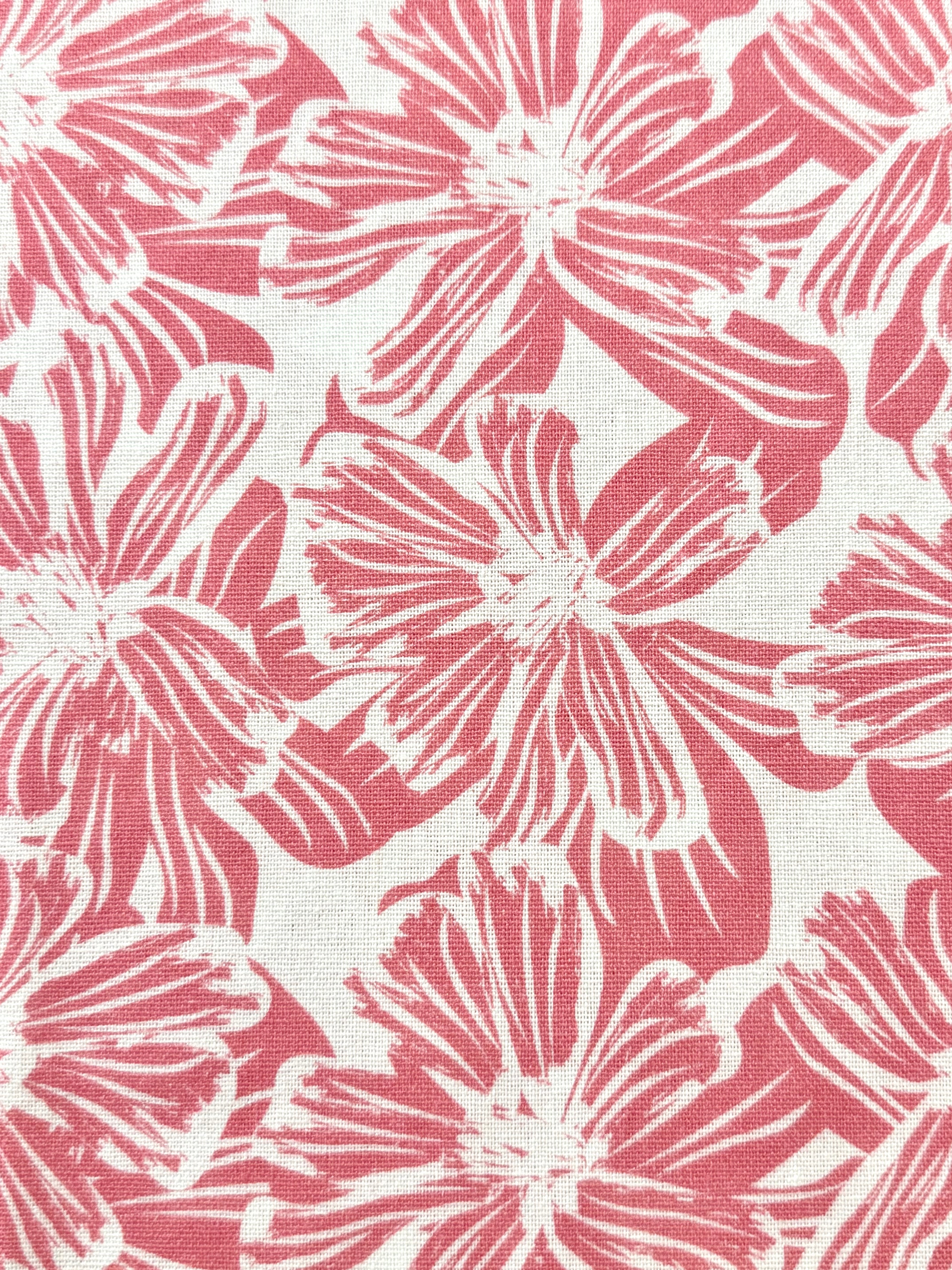 Pretty In Pink Viscose Linen Blend