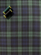Black Watch Tartan Woven Cotton