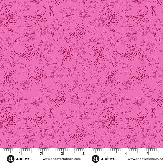 Fairytales Seeds Pink 2/10255E by Tiffany Lauren for Andover Fabrics