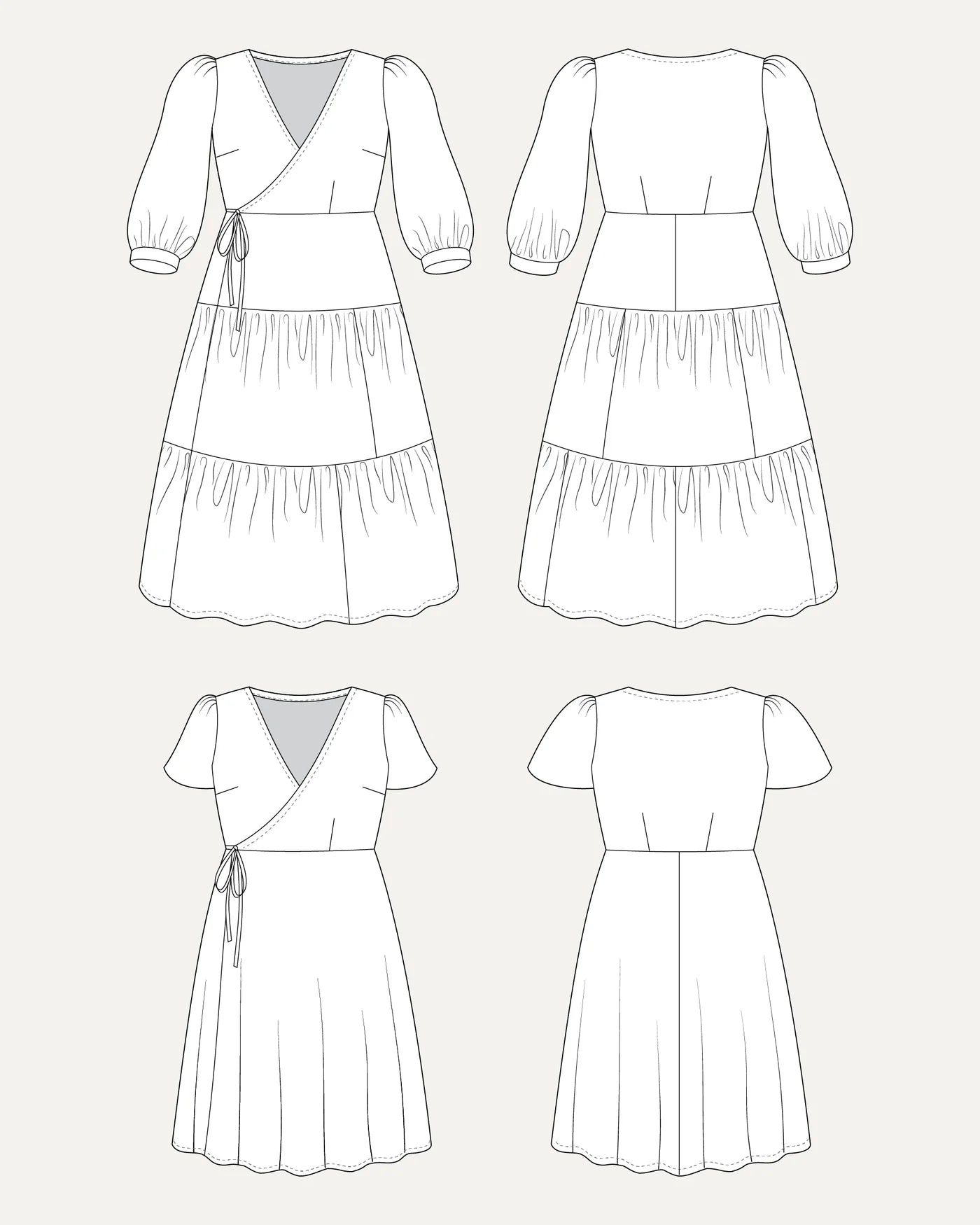 Roseclair Dress By Cashmerette Sizes 0 - 16