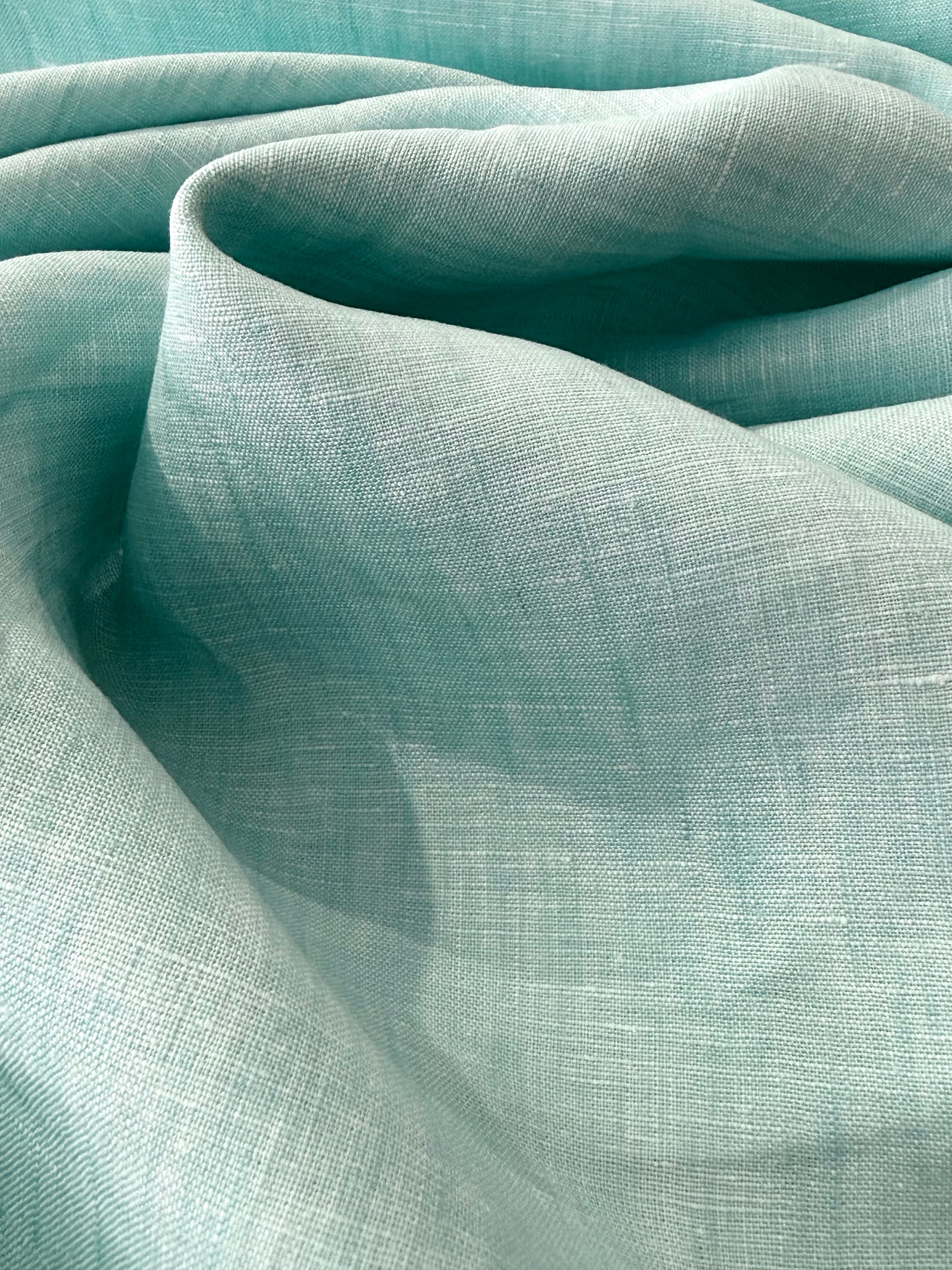 Aqua Handkerchief Linen