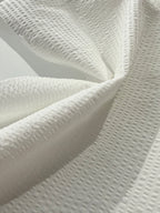 White Cotton Seersucker