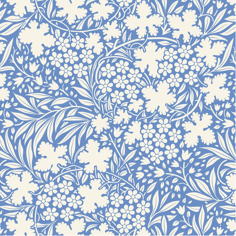 Something Blue - Bushbloom Blue TD100668 By Tilda