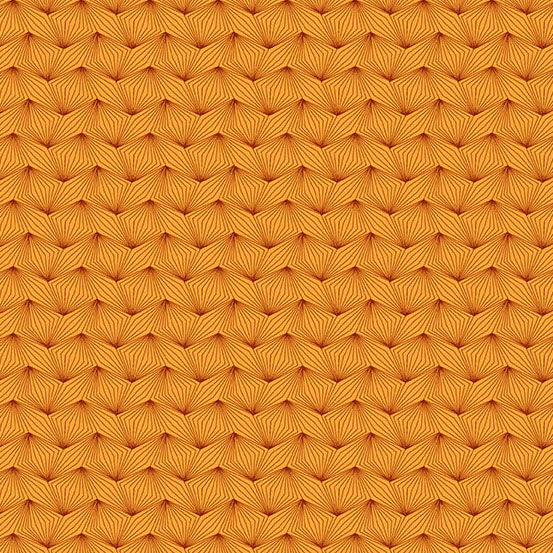 Nightfall - Zig Zag Orange A-10205-O By Andover Fabrics