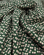Petals Viscose - Forest Green