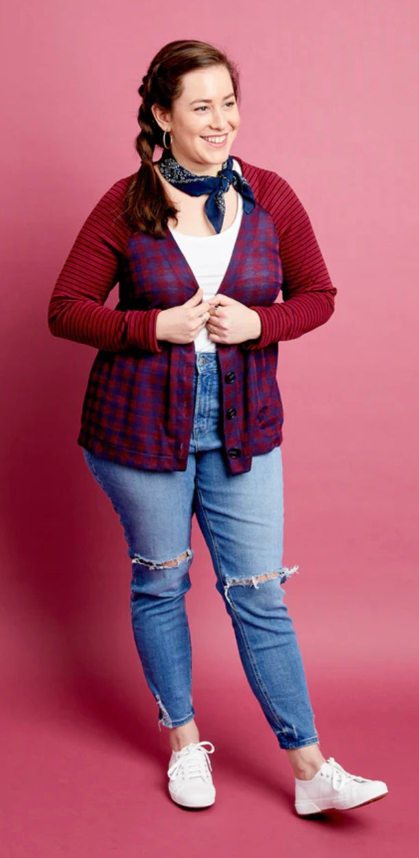 Cashmerette Fuller Cardigan Sizes 12-32