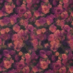 Damson Rose Viscose Satin