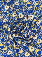 Ceramic Story Flowers Viscose Lawn