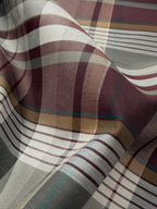Berry Tartan Check Cotton