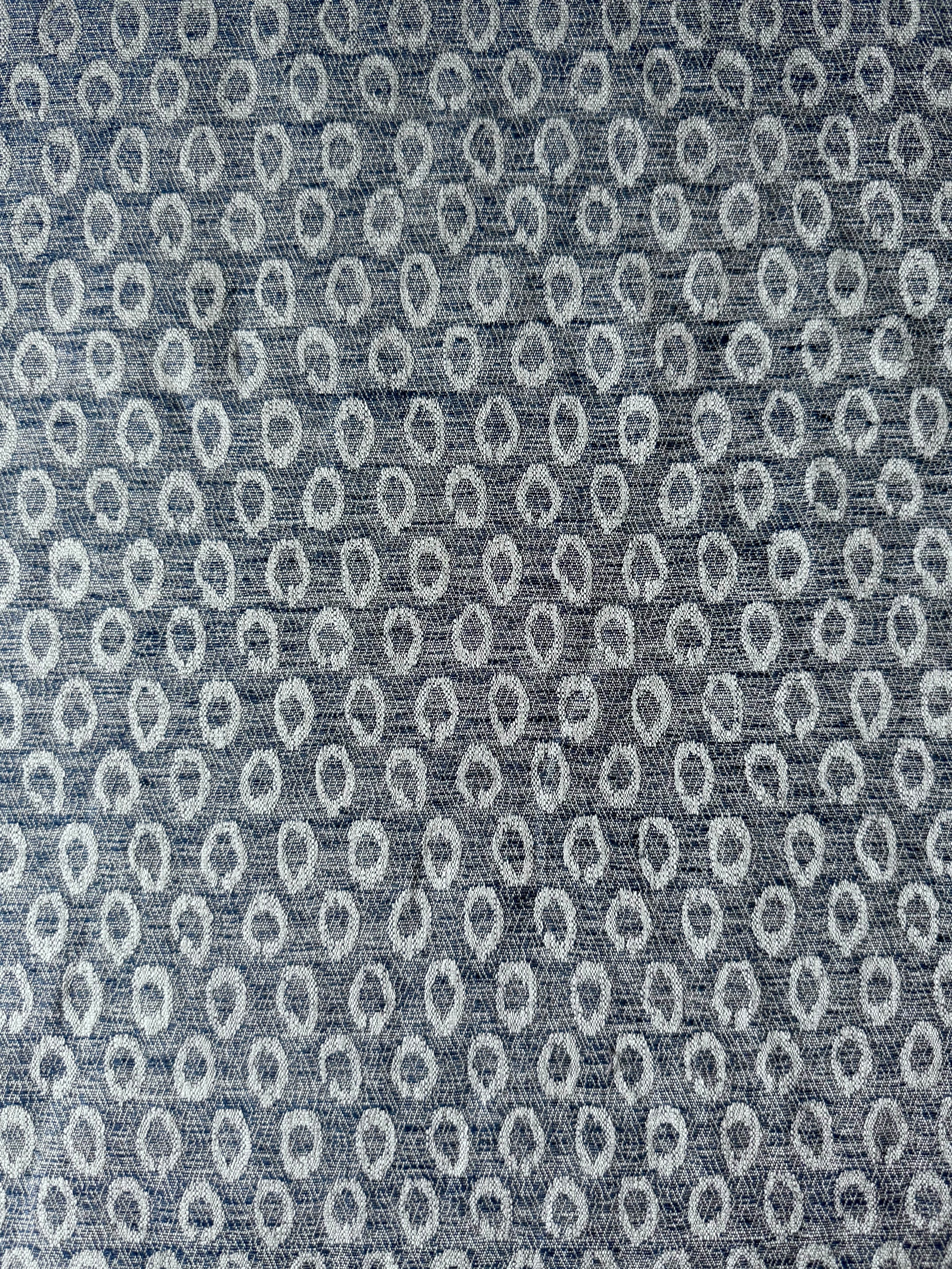 Ex Hobbs Deadstock Spotted Jacquard Denim