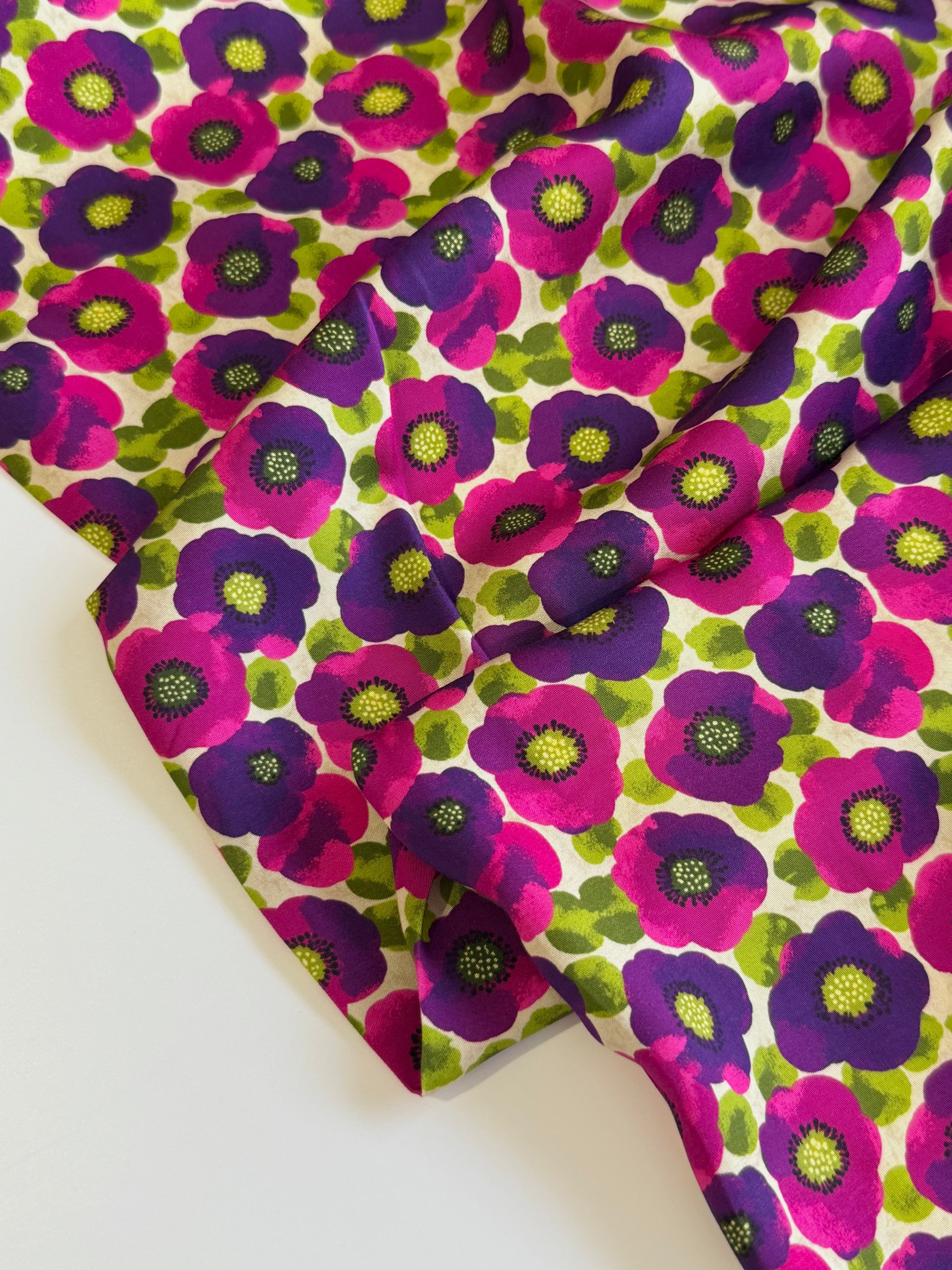 Fleur Viscose Sateen