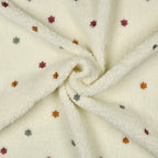 Autumn Meadow Embroidered Sherpa Teddy