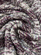 Damson Bouclé Tweed – Deadstock