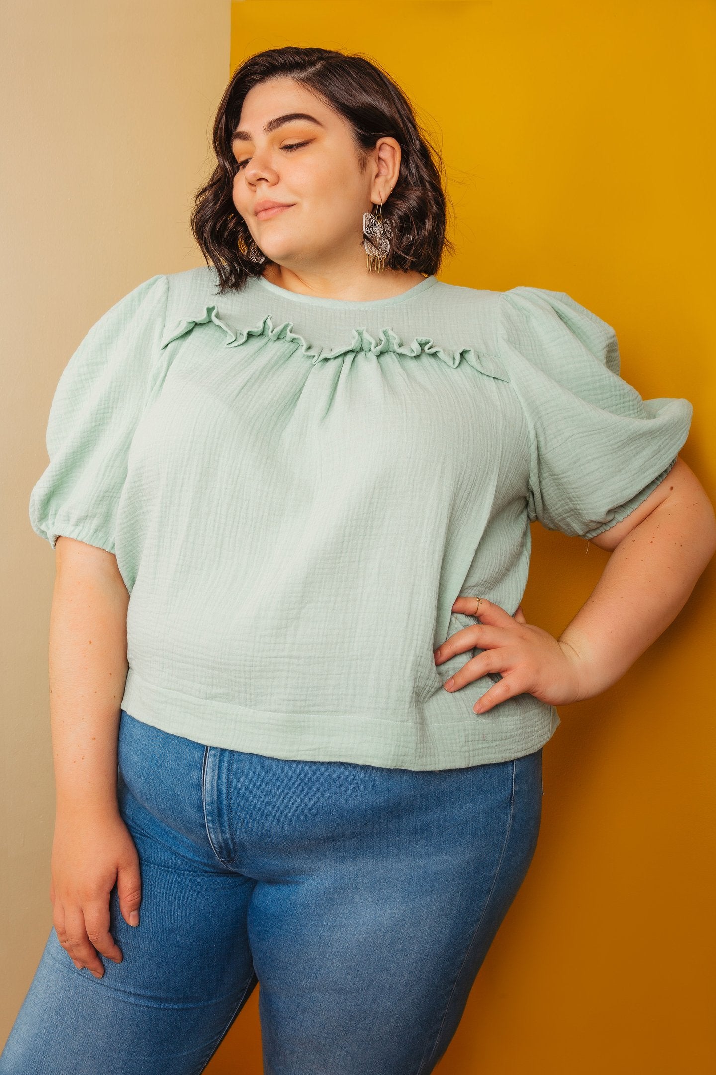The Sagebrush Top By Friday Pattern Company
