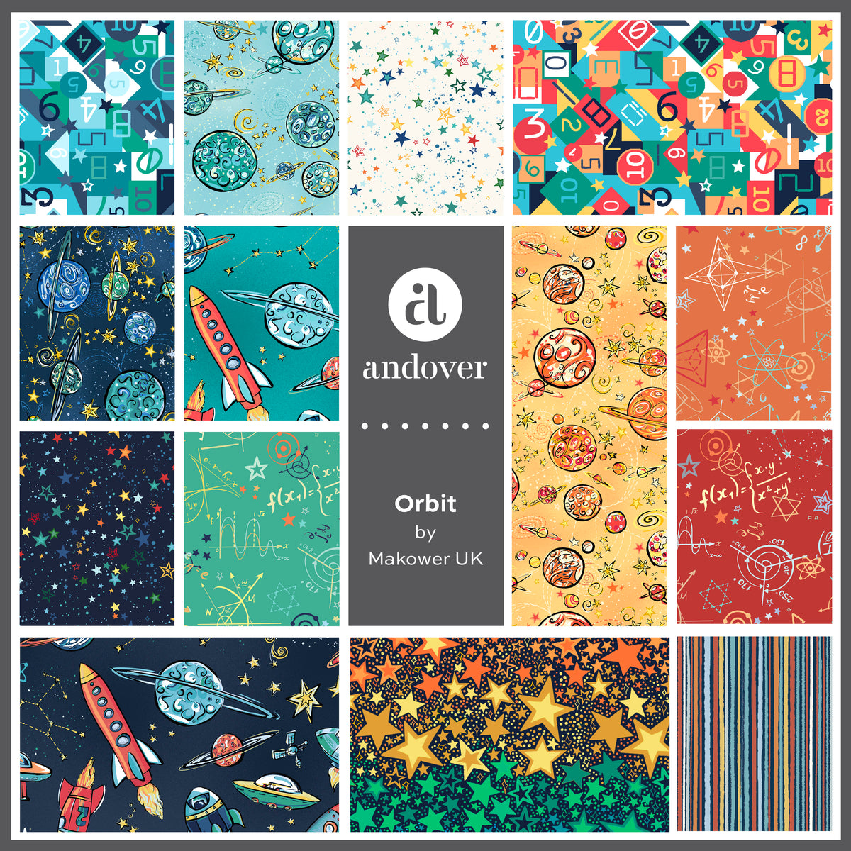 Orbit Panel MU-254-1 By Makower UK