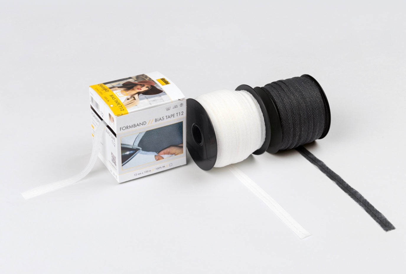 Vlieseline Formband Bias Tape Black