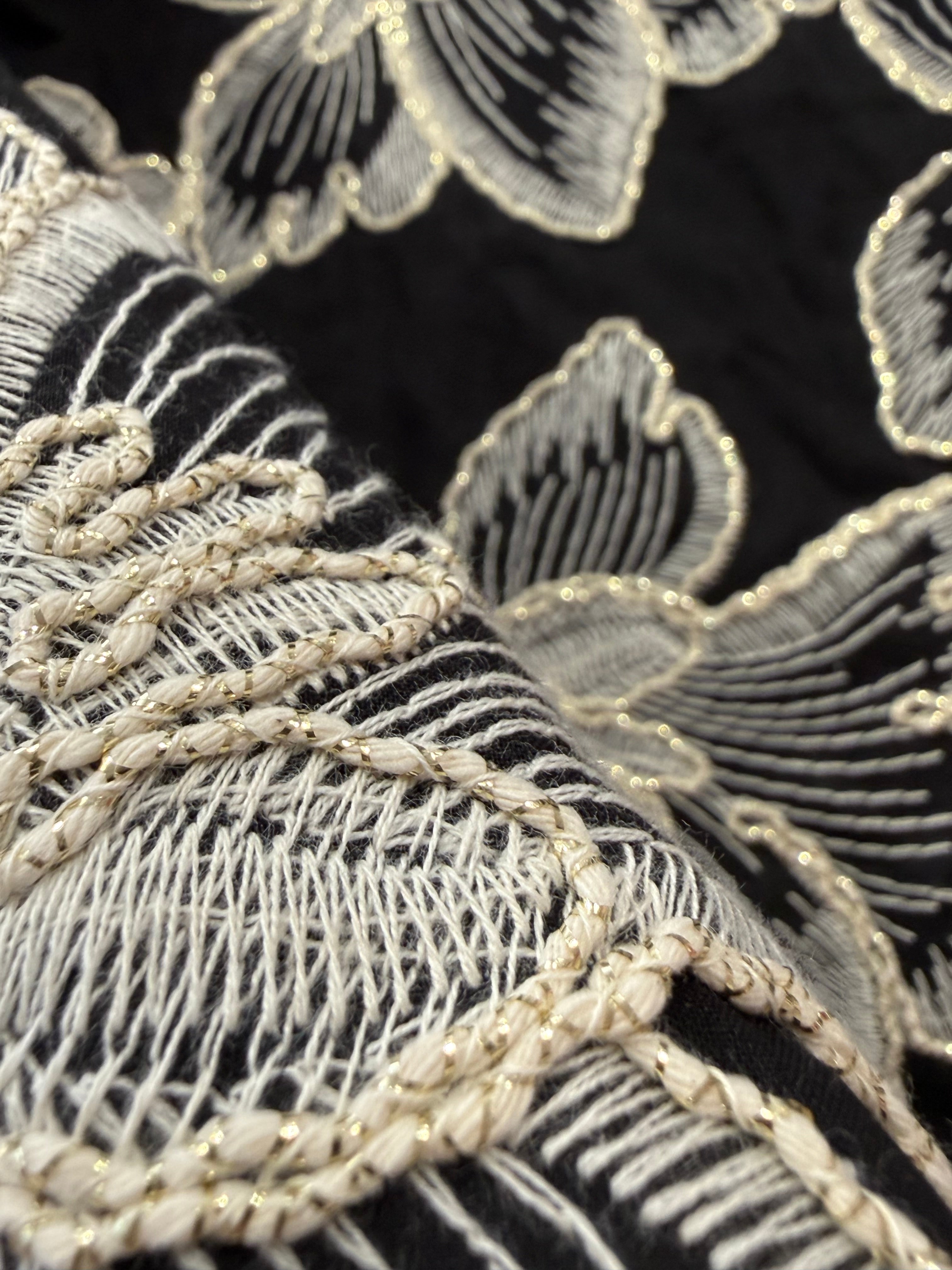 Saint Paulia Cotton Embroidery