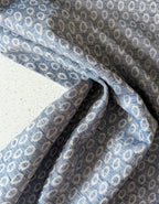 Ex Hobbs Deadstock Spotted Jacquard Denim