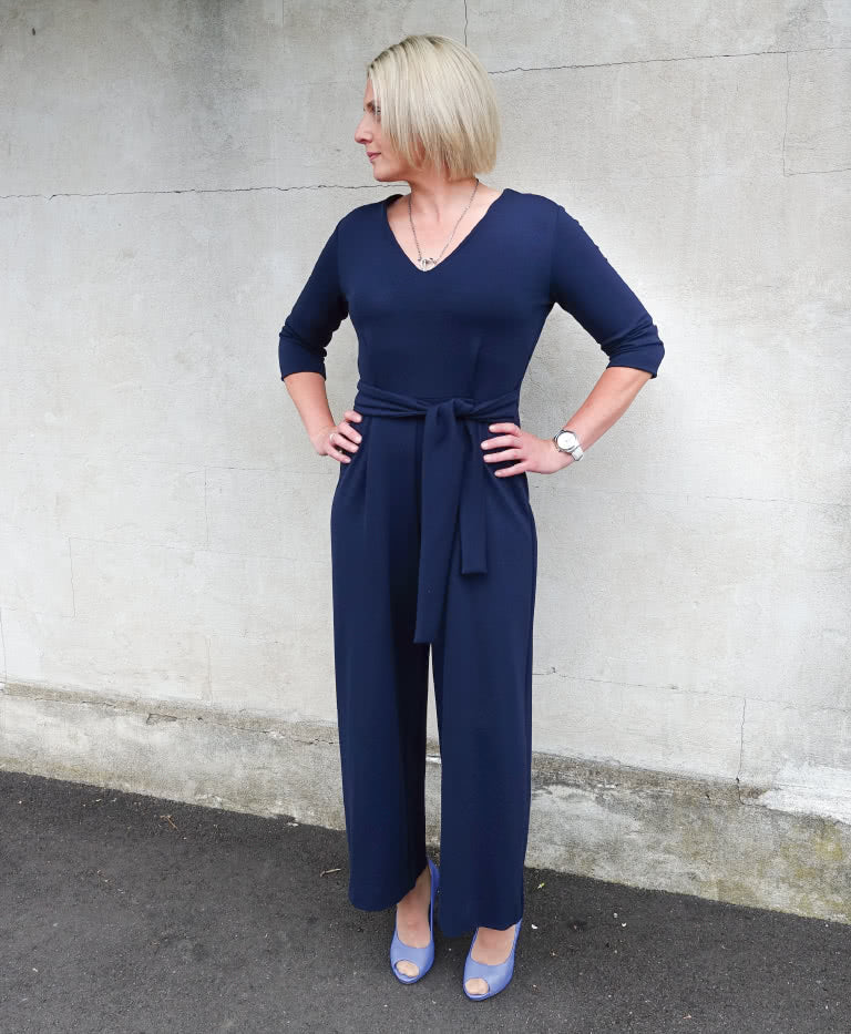 Style Arc Brice Knit Jumpsuit Pattern
