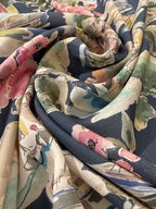 Life in Venice – Evening Viscose Challis Lawn by Lady McElroy