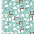 Little Notes 3704-04 By The Fabric Squirrel