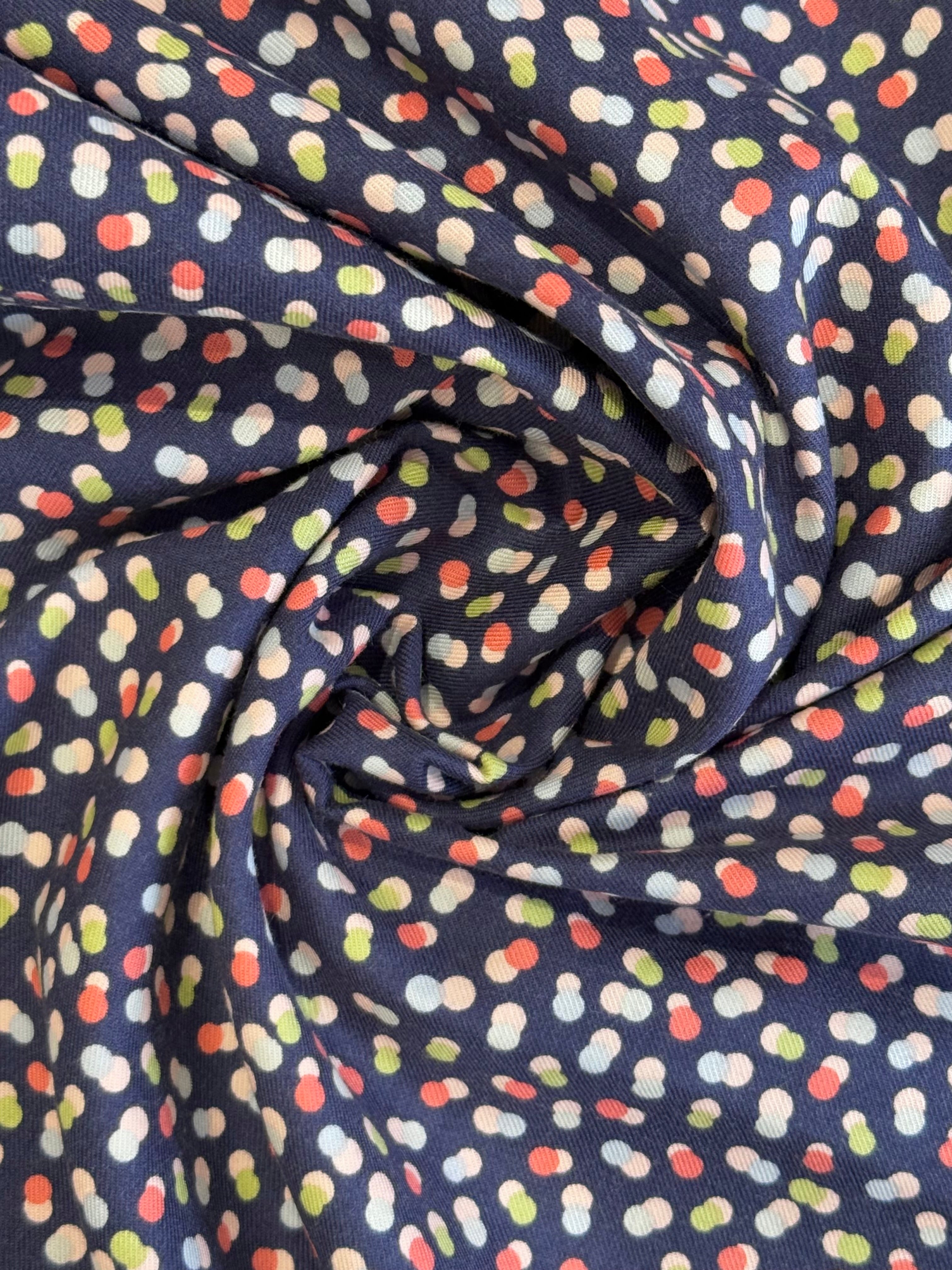 Dotty Cotton Twill