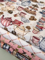 Camelot Fabrics - Tea And Poetry - Afternoon Tea 49240601