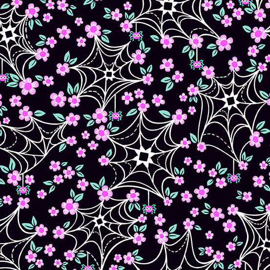 Ghostly Garden 5 Inch Charm Pack By KP Creates for Andover Fabrics