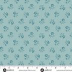 Ayla - Grid Flower Sky A-1723-B Max and Louise For Andover Textiles Fat Quarter
