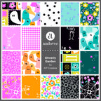 Ghostly Garden Spot White Spider 2/10200L By KP Creates for Andover Fabrics