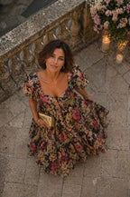 Lady McElroy Flemish Impression Sandwashed Silk-Mix Crepe De Chine