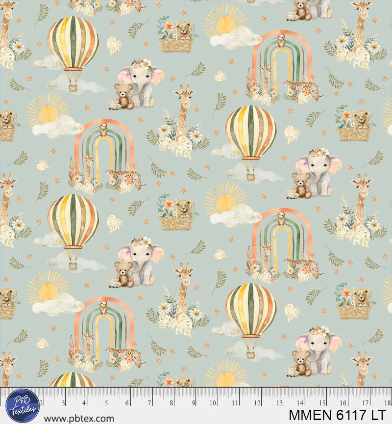 Mini Menagerie By Audrey Roberts For P&B Textiles - 6 Fat Quarter Bundle Pack